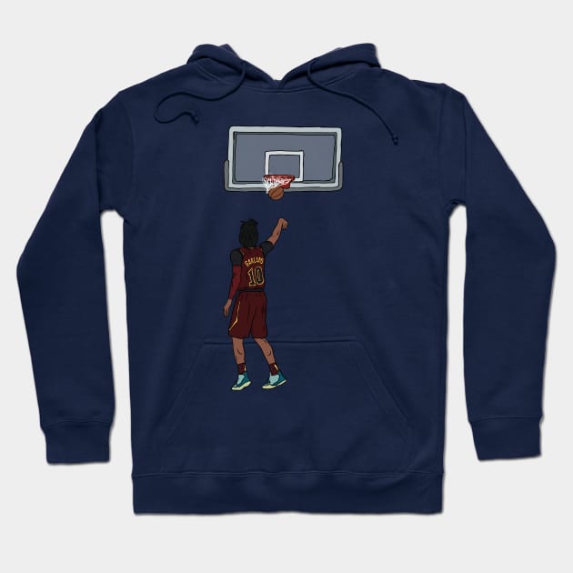 Darius Garland Jumpshot Hoodie by rattraptees